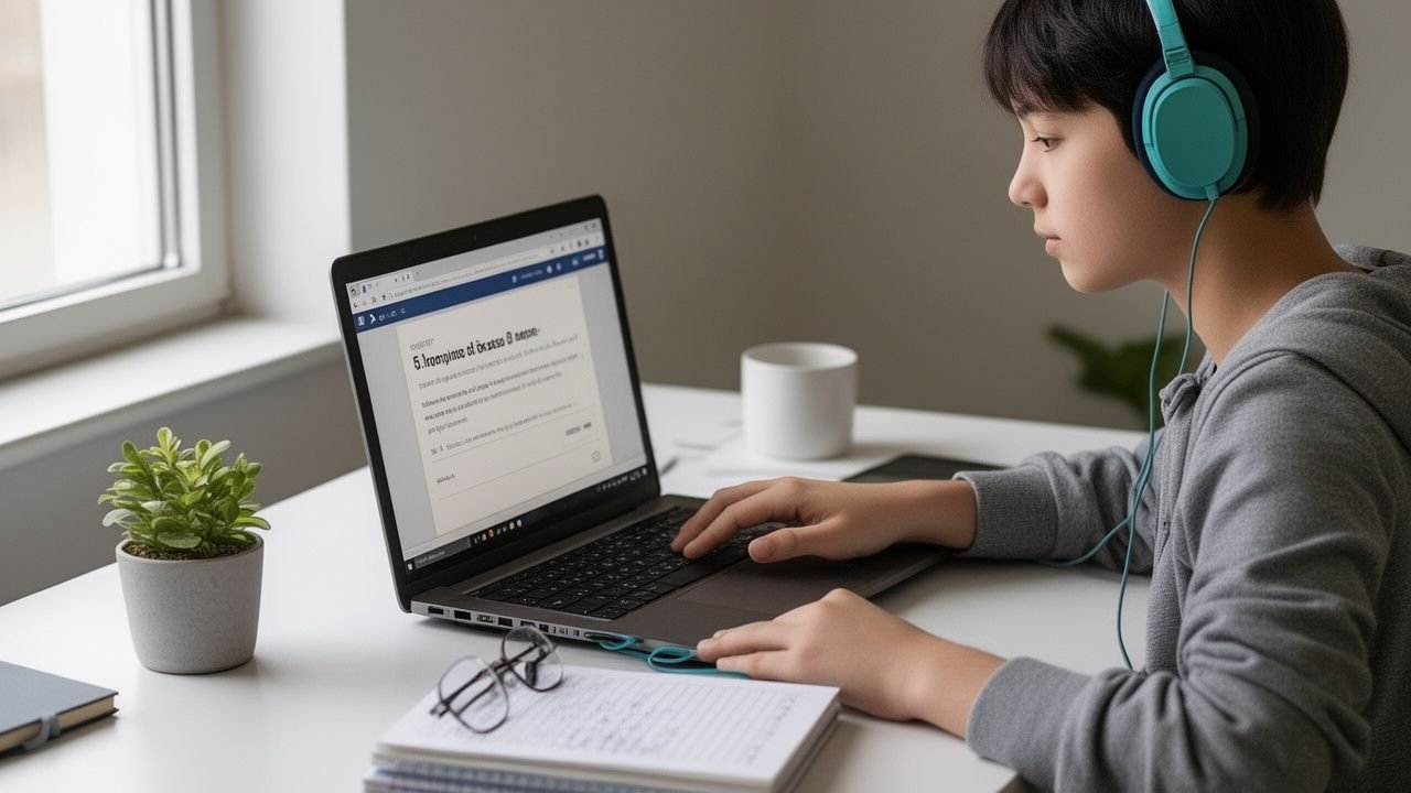 El examen de inglés (TOEFL) que te piden las becas: qué mide y cómo se presenta
